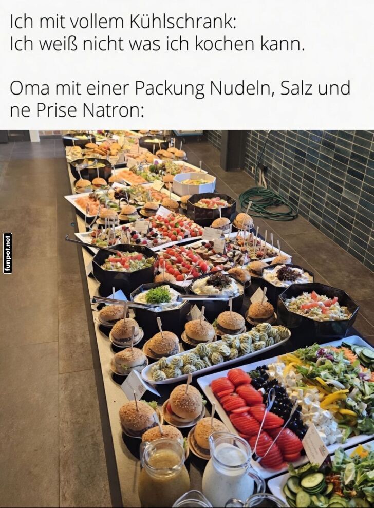 Omas Buffet-Zauber mit 3 Zutaten