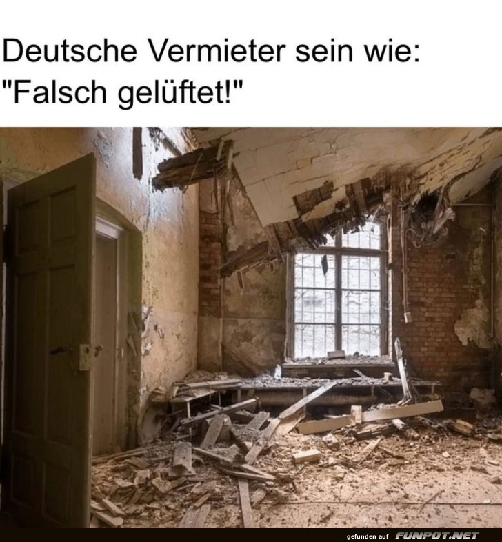 Wenn Lüften außer Kontrolle gerät
