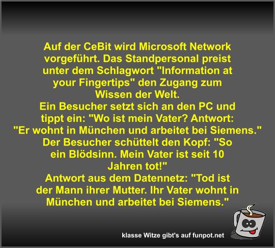 Auf der CeBit wird Microsoft Network vorgeführt Auf der CeBit wird Microsoft Network vorgeführt