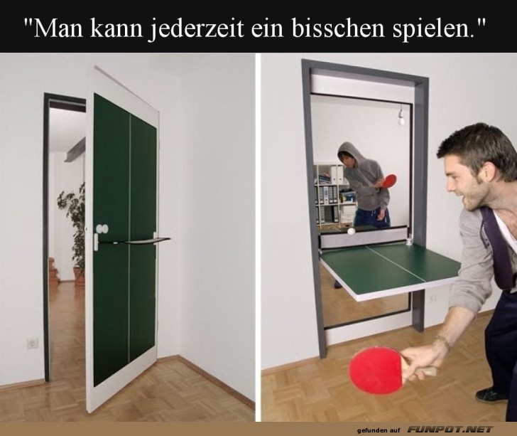 Tischtennis für Türprofis