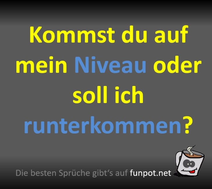 Niveau-Alarm: Hoch oder Runter?
