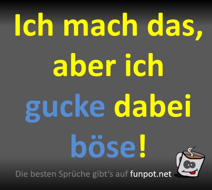 Wenn Blicken Aufgaben erledigen könnten!