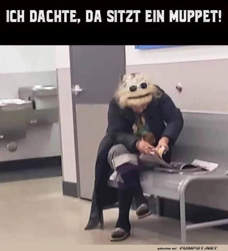 Muppet im Wartezimmer gesichtet!