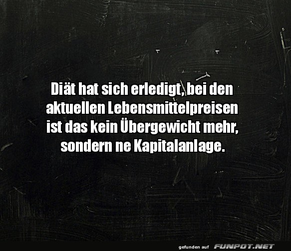 �bergewicht: Die neue Kapitalanlage