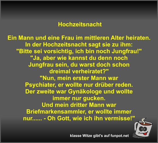 Hochzeitsnacht