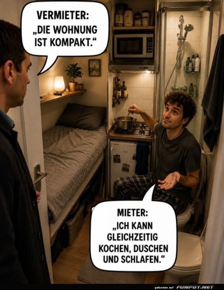 Studio-Apartment mit allem Drum und Dran!
