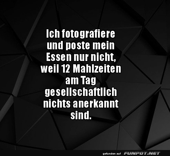 Essensfotos: Ein gesellschaftliches Tabu?