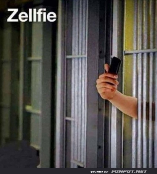 Zellfie-Spaß: Wenn Gitterstäbe nicht abhalten!
