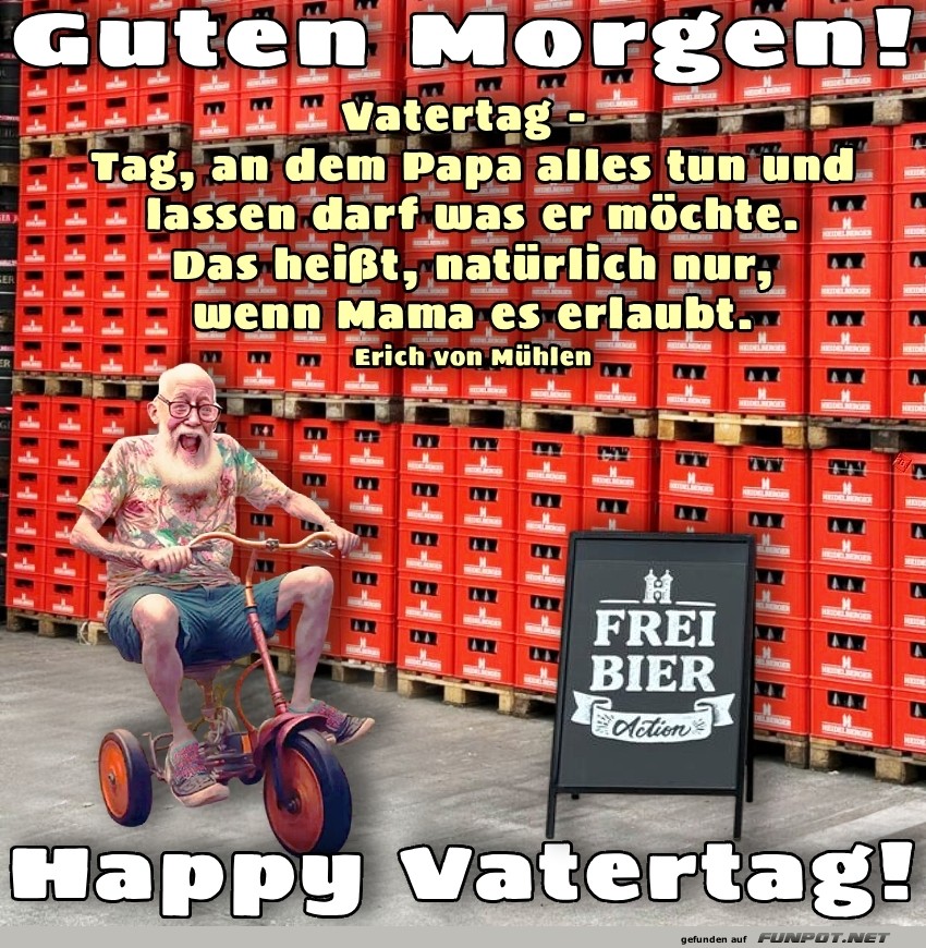 Trike-Radeln am Vatertag