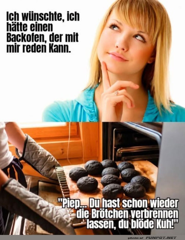 Wenn der Ofen sprechen k�nnte...