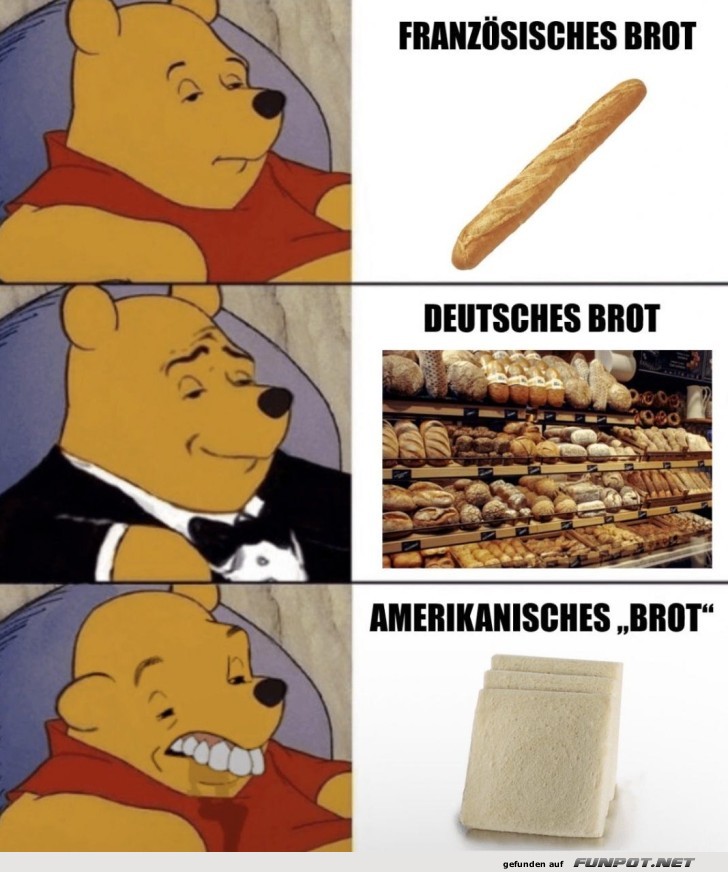 Brot-Diplomatie mit Winnie