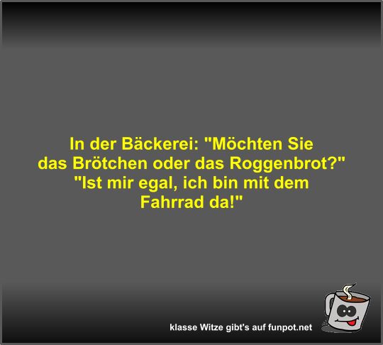In der Bäckerei In der Bäckerei