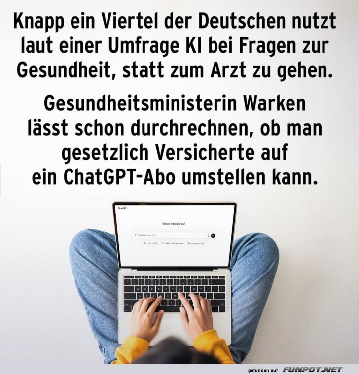 Dr. ChatGPT statt Dr. M�ller?