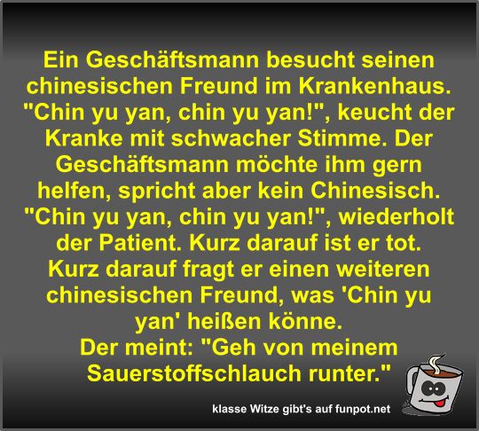 Ein Geschäftsmann besucht seinen chinesischen Freund im... Ein Geschäftsmann besucht seinen chinesischen Freund im...