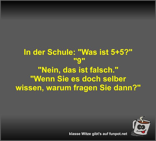 In der Schule