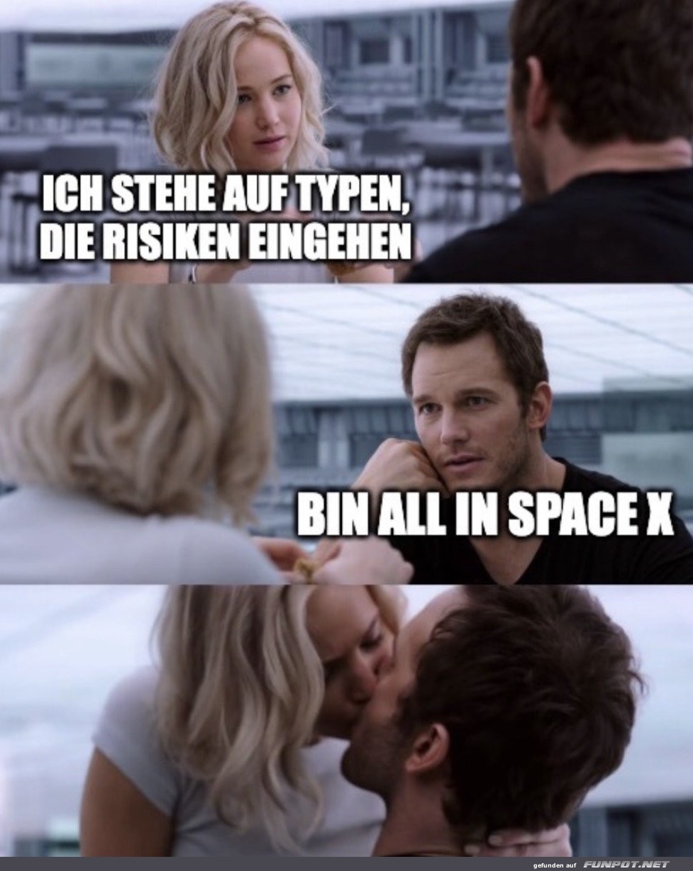 Liebe in Gefahr: All in f�r Space-X!