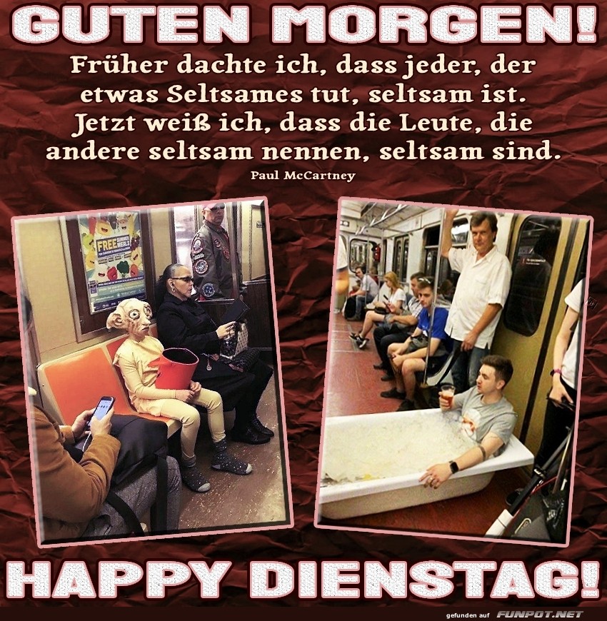 U-Bahn: Wo Alles m�glich ist!