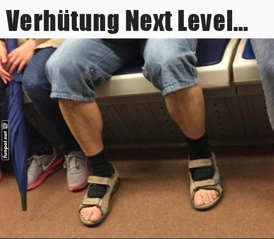 Socken-Sandalen-Trend: Untersch�tzte Innovation!