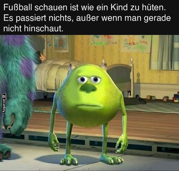 Wenn Fu�ball pl�tzlich spannend wird