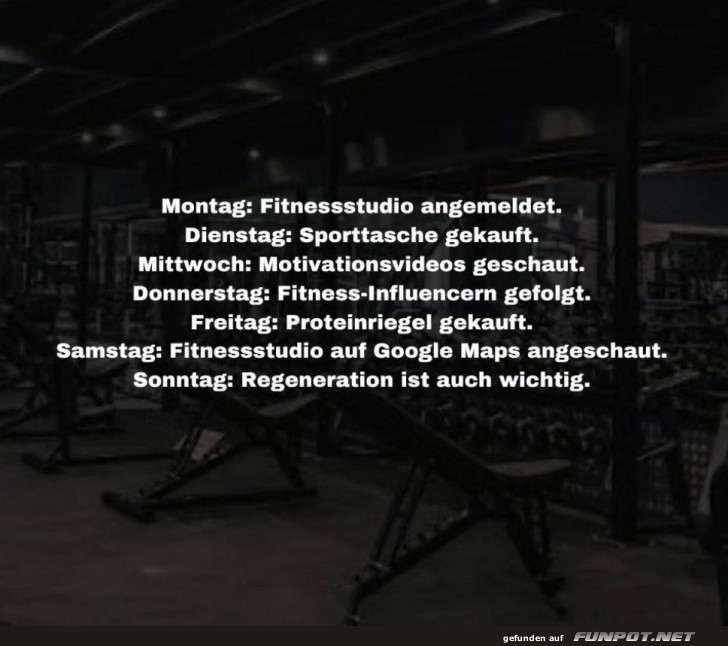 Fitnesstraining auf dem Papier