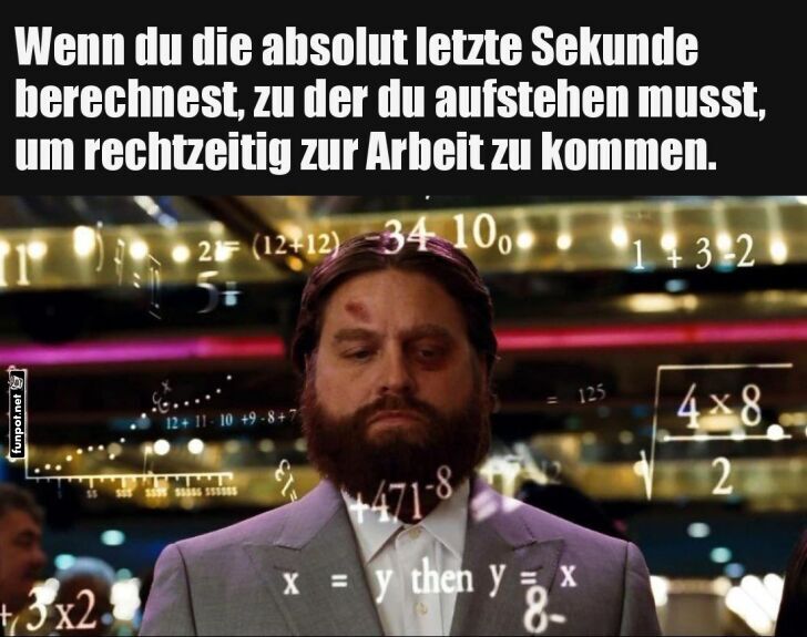 Mathegenie beim Morgenritual Mathegenie beim Morgenritual