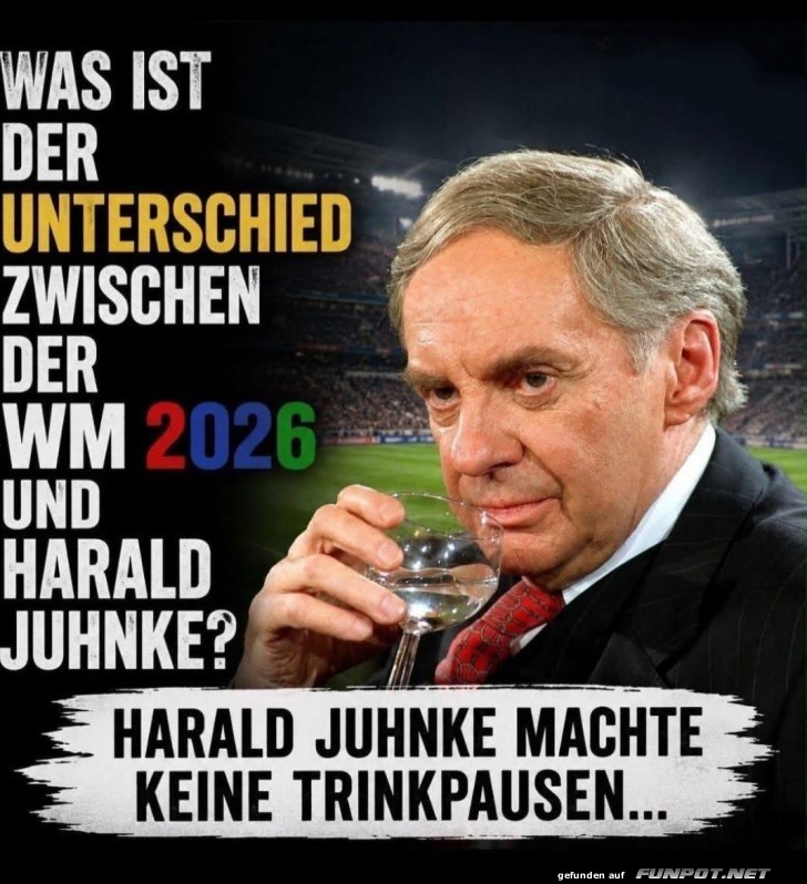 WM 2026 vs. Harald Juhnke: Die wahre Pause