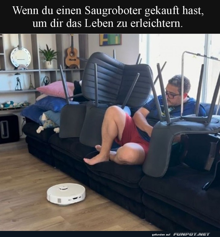 Saugroboter: Der neue Fitness-Coach!