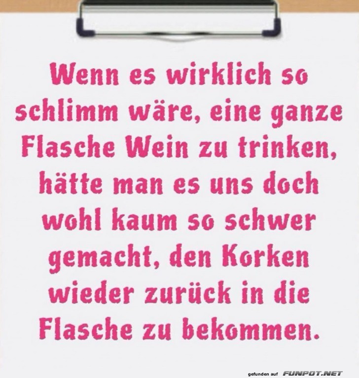 Korken-Dilemma beim Wein
