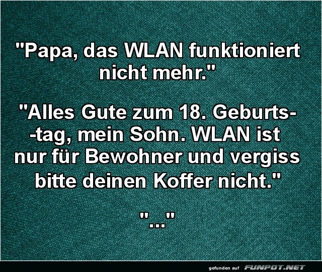 Überraschung zum 18. Geburtstag!