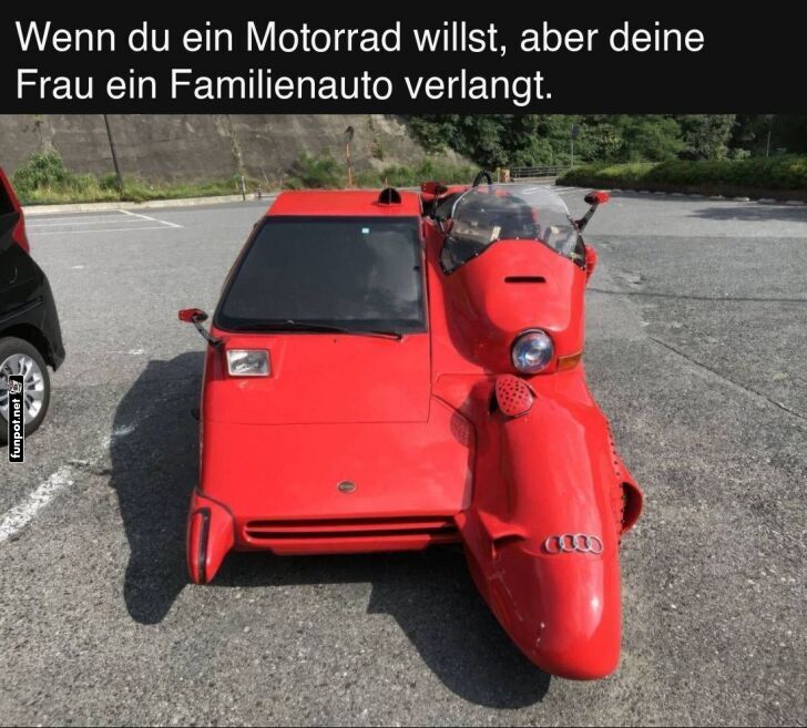 Auto-Motorrad-Mix: Die perfekte Kompromisslösung!