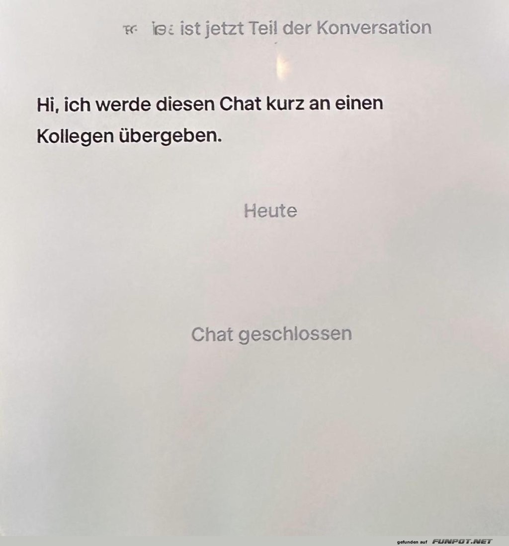 Der k�rzeste Kundendienst der Welt