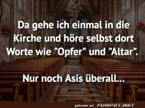 Wenn die Kirche zum Slang greift!