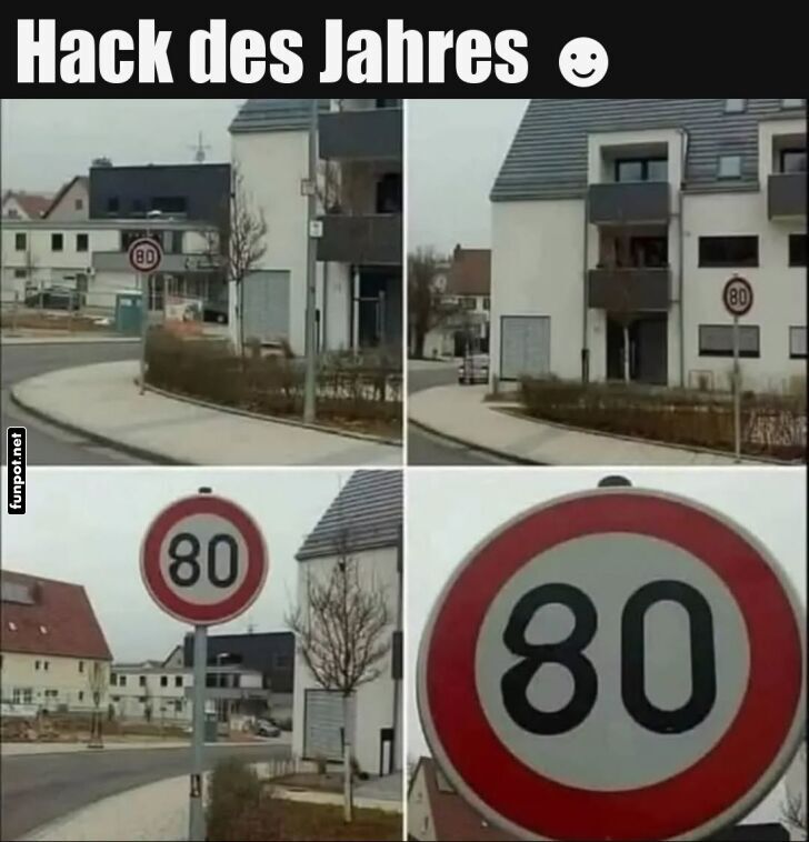 Geschwindigkeitsschilder 2.0: Schnell & kreativ
