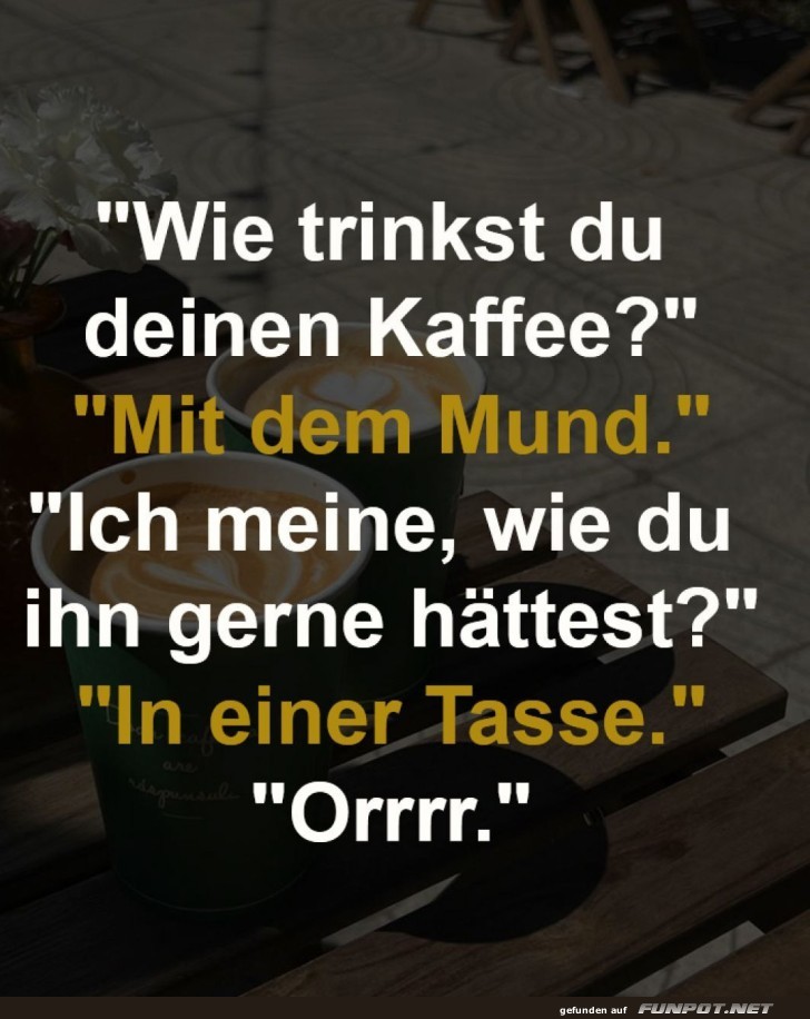 Wenn der Morgenkaffee zum Kaffeeklatsch wird