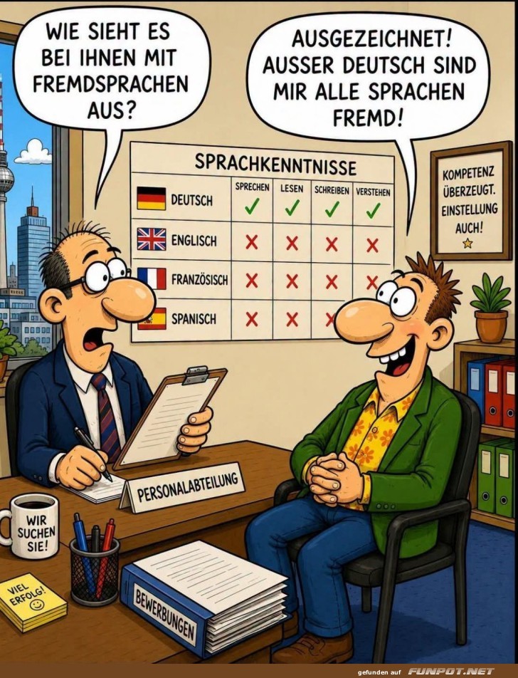 Sprachgenie gesucht!