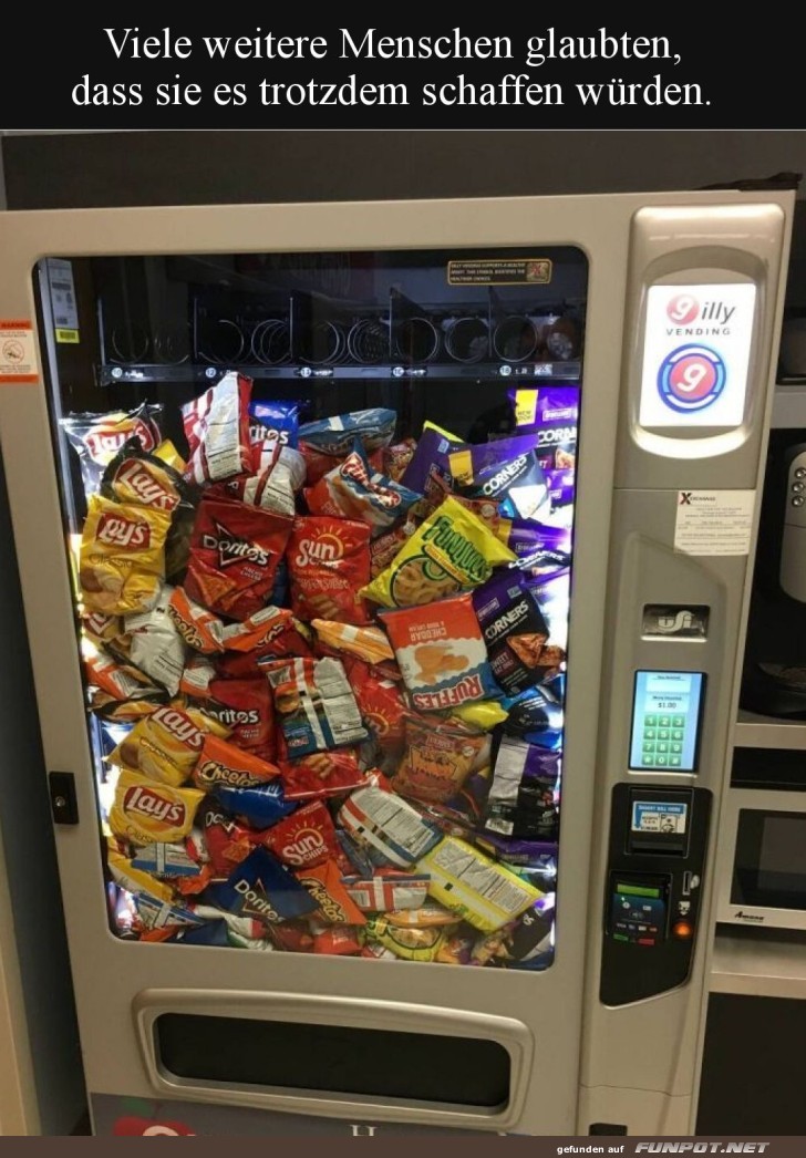 Snackautomaten-Chaos: Der unbezwingbare Turm