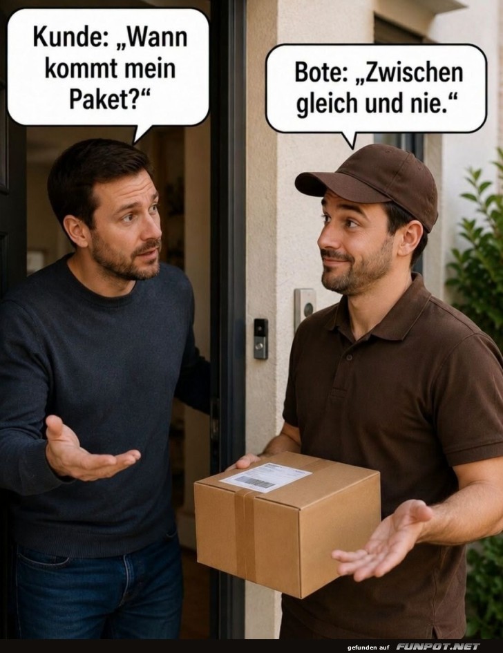 Lieferzeit: Ein dehnbarer Begriff!