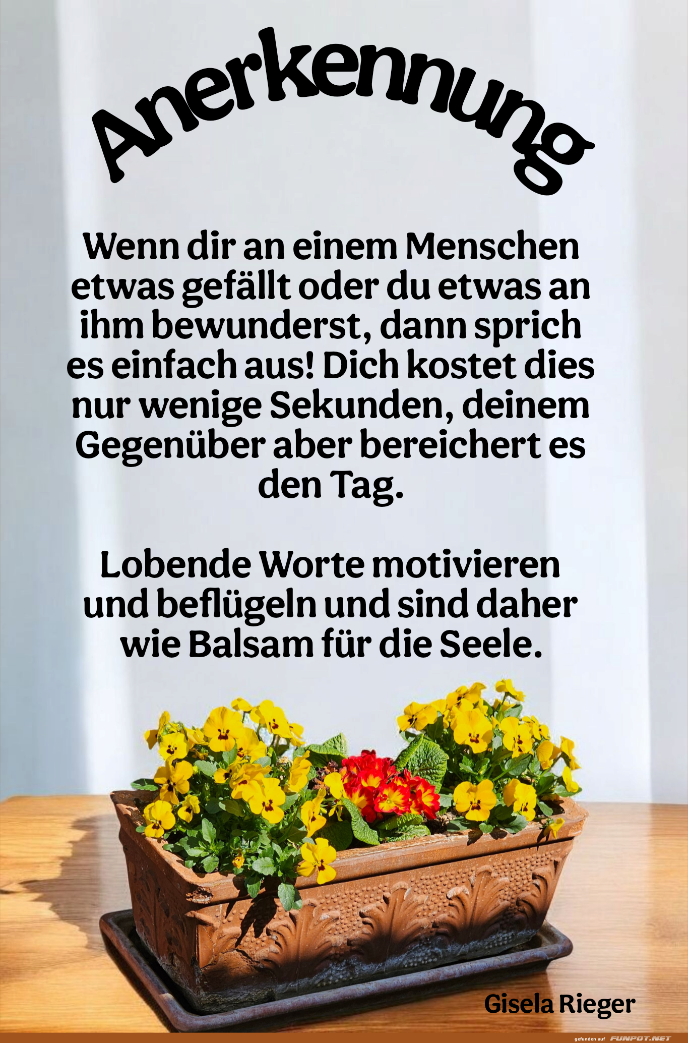 Anerkennung