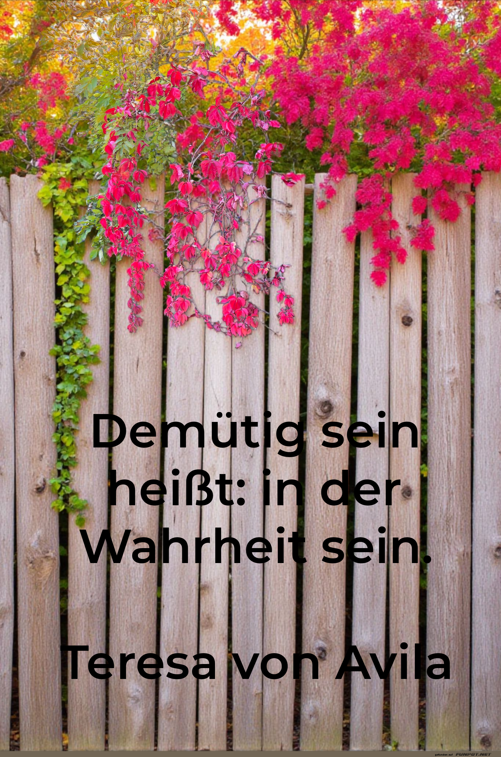 demütig sein heißt
