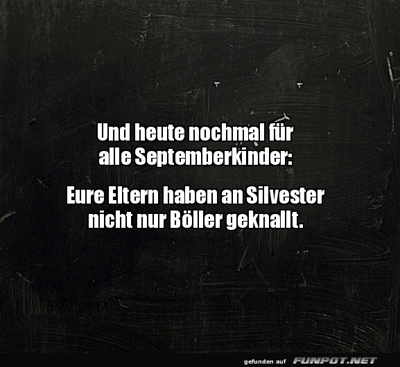 Septemberkinder-Witz entfesselt Lachen!