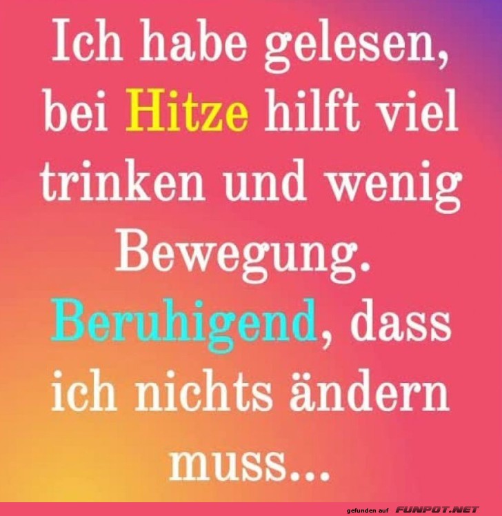 Die perfekte Sommerstrategie!