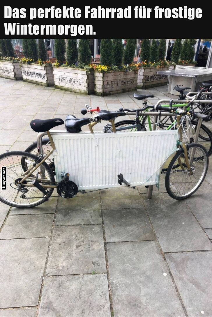 Winterrad: Heizung auf zwei Rädern! Winterrad: Heizung auf zwei Rädern!