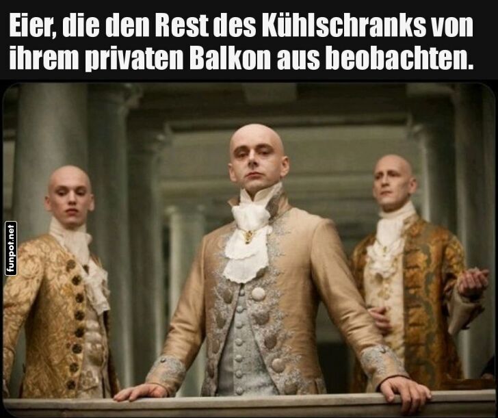 Adelige Aufsicht im K�hlschrank!