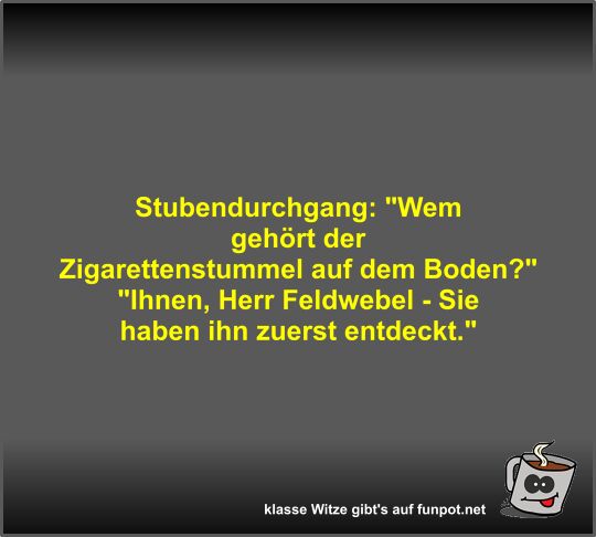 Stubendurchgang