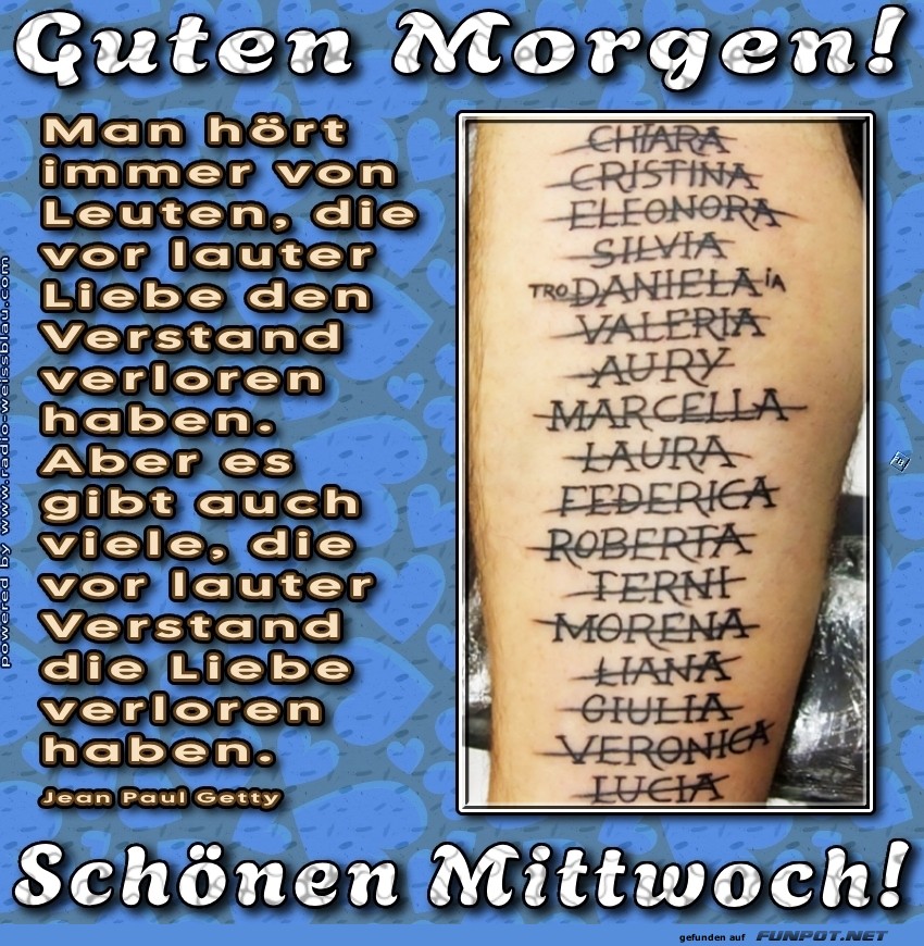 Verliebte Tattoo-Chaos: Kein Platz mehr!