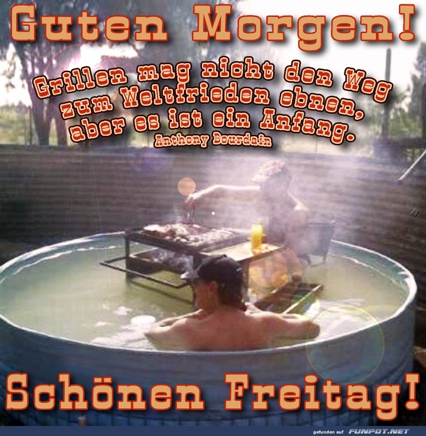 Grillen f�rs Wochenende: Pool-Edition!