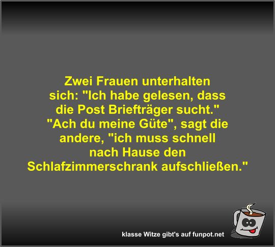 Zwei Frauen unterhalten sich