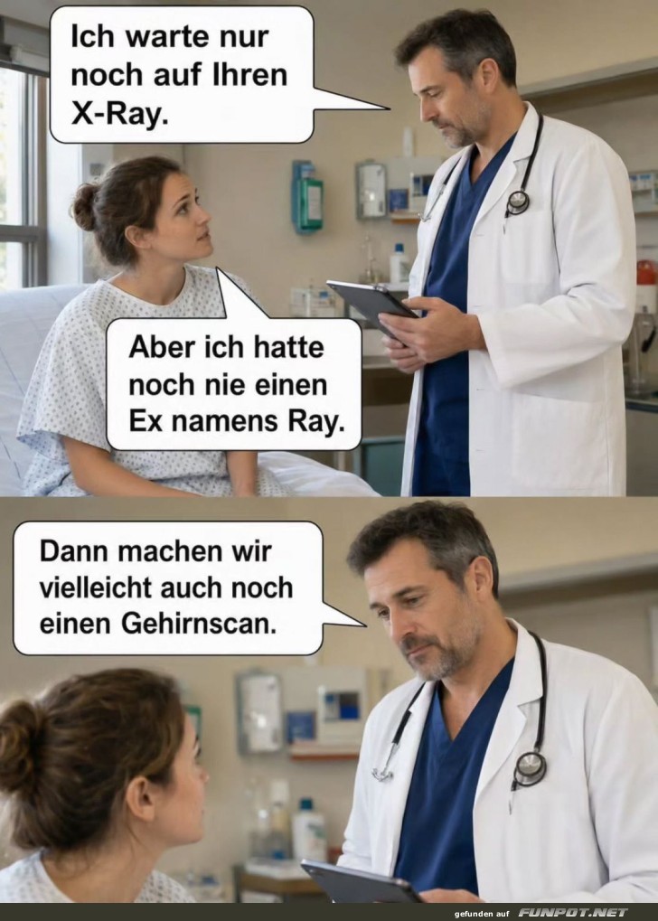Verwechslung im R�ntgenraum