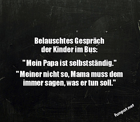 Kinderlogik auf den Punkt gebracht