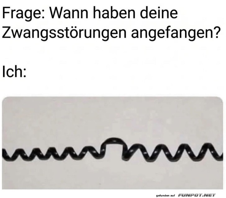 Ein Kabel und die OCD-Krise